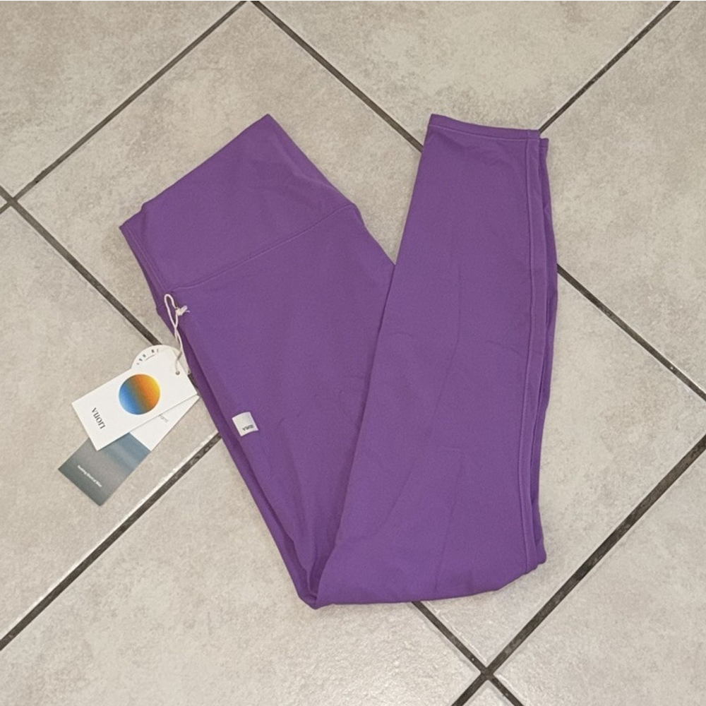 VUORI ALL THE FORM LEGGING 25” BRIGHT VIOLET COLOR SZ XL NWT - Picture 6 of 8